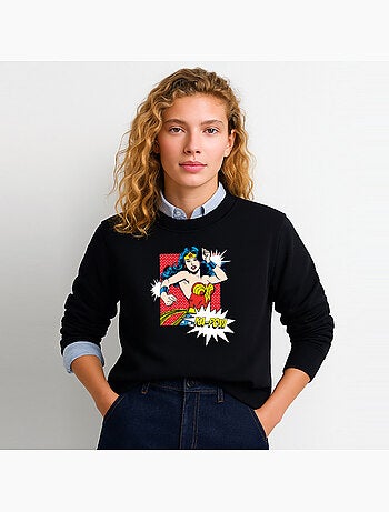 Sudadera Mujer - WONDER WOMAN KA POW