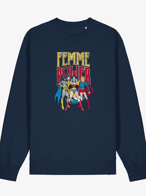 Sudadera Mujer - WONDER WOMAN Mujer POWER - Kiabi Sudadera Mujer - WONDER WOMAN Mujer POWER - Kiabi