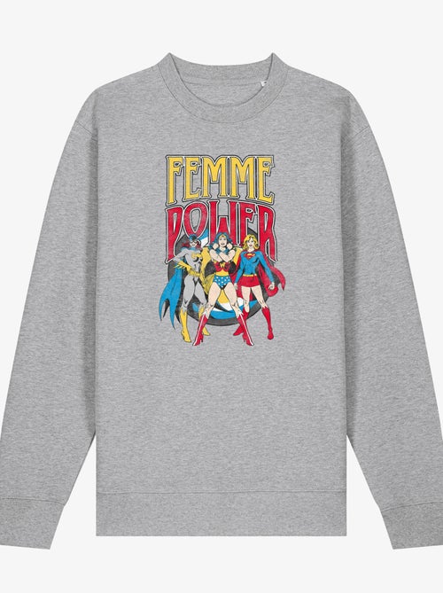 Sudadera Mujer - WONDER WOMAN Mujer POWER - Kiabi Sudadera Mujer - WONDER WOMAN Mujer POWER - Kiabi