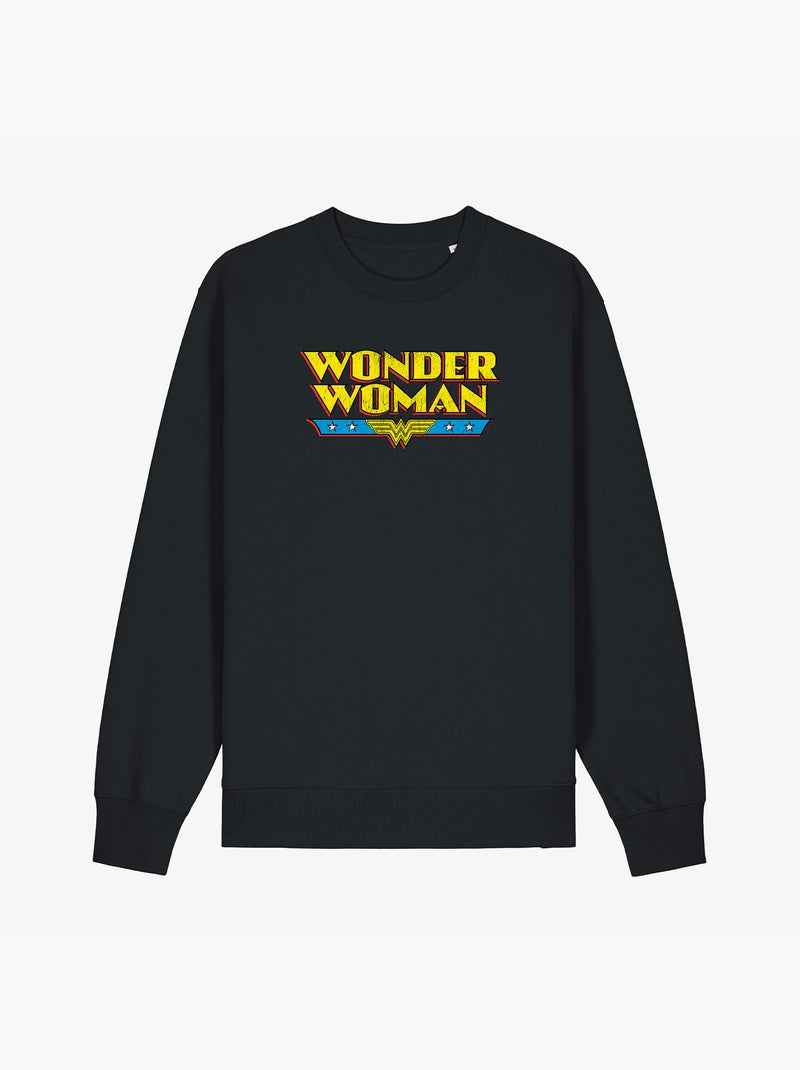 Sudadera Mujer - WONDER WOMAN Negro - Kiabi
