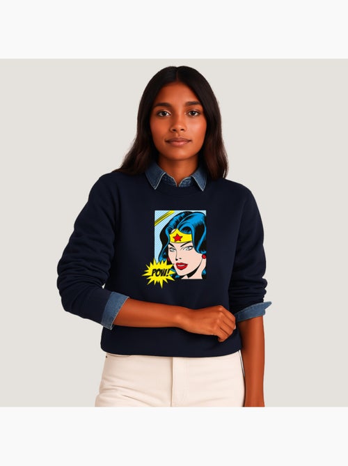 Sudadera Mujer - WONDER WOMAN POW - Kiabi Sudadera Mujer - WONDER WOMAN POW - Kiabi