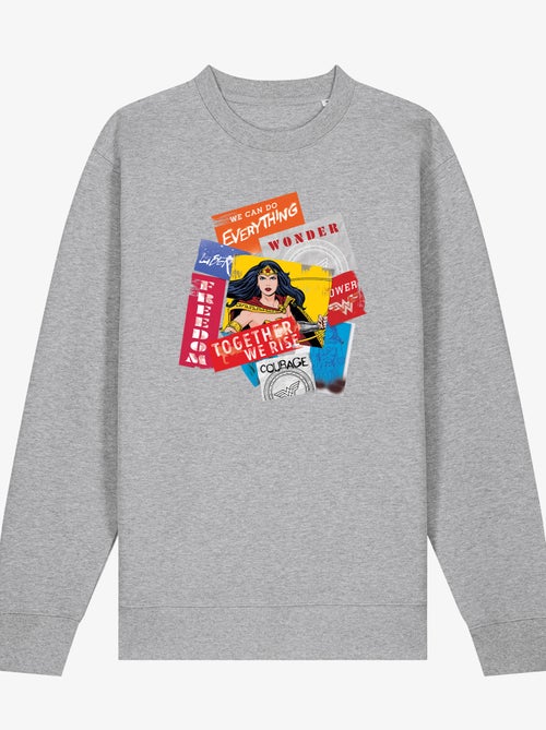 Sudadera Mujer - WONDER WOMAN TOGETHER WE RISE - Kiabi Sudadera Mujer - WONDER WOMAN TOGETHER WE RISE - Kiabi