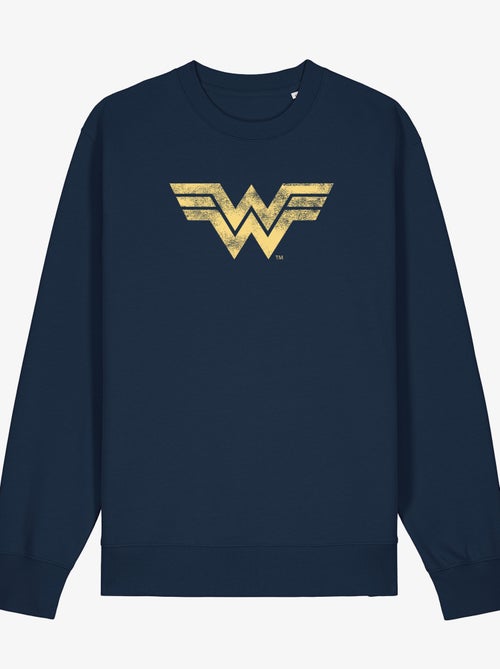 Sudadera Mujer - WONDER WOMAN VINTAGE LOGO - Kiabi Sudadera Mujer - WONDER WOMAN VINTAGE LOGO - Kiabi