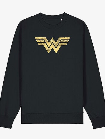 Sudadera Mujer - WONDER WOMAN VINTAGE LOGO