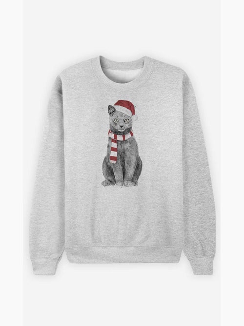 Sudadera Mujer - XMAS CAT - Kiabi
