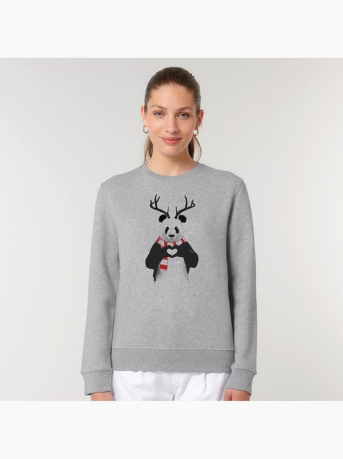 Sudadera Mujer - XMAS PANDA - Kiabi Sudadera Mujer - XMAS PANDA - Kiabi