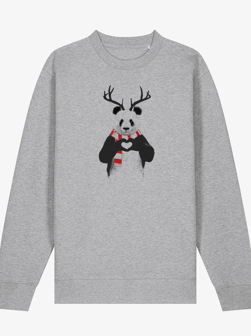 Sudadera Mujer - XMAS PANDA - Kiabi Sudadera Mujer - XMAS PANDA - Kiabi