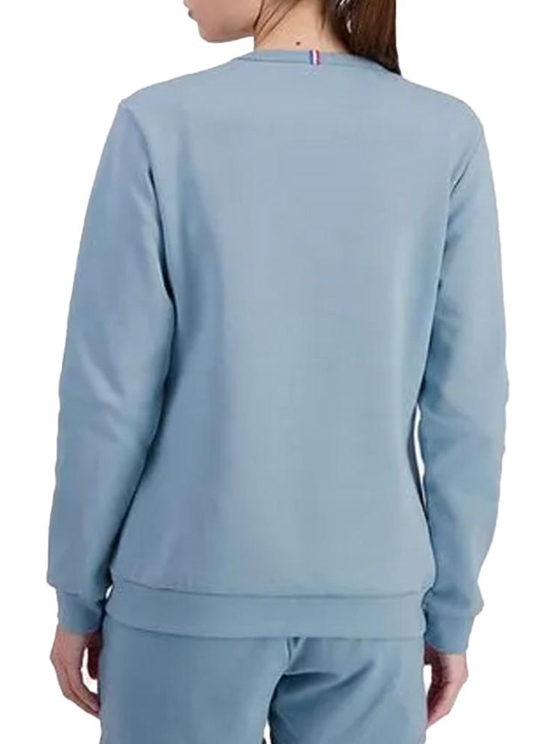 Sudadera Mujer Le Coq Sportif Crew Azul - Kiabi