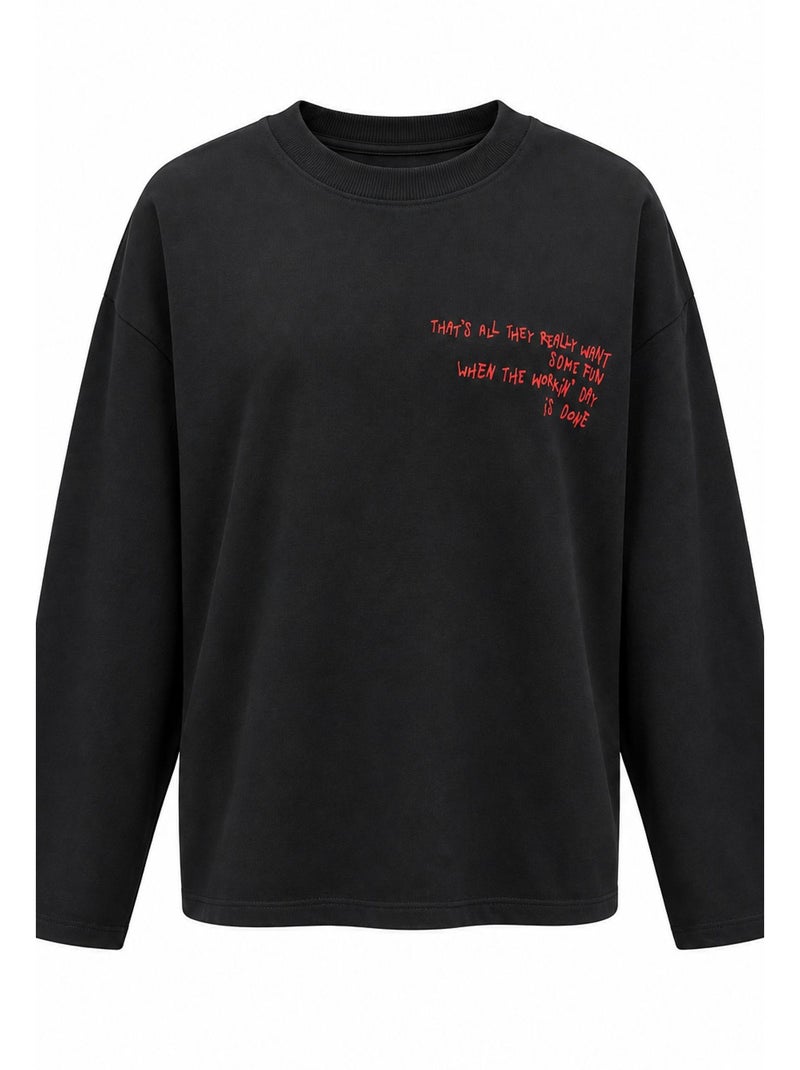 Sudadera mujer mixray Negro - Kiabi