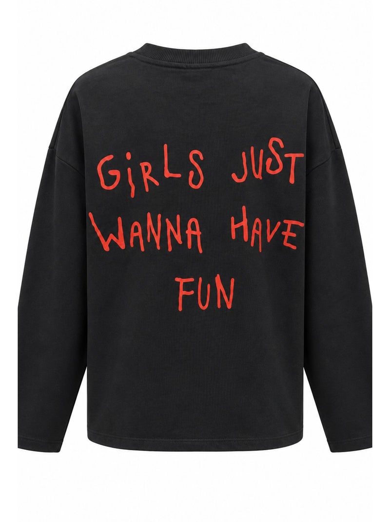Sudadera mujer mixray Negro - Kiabi