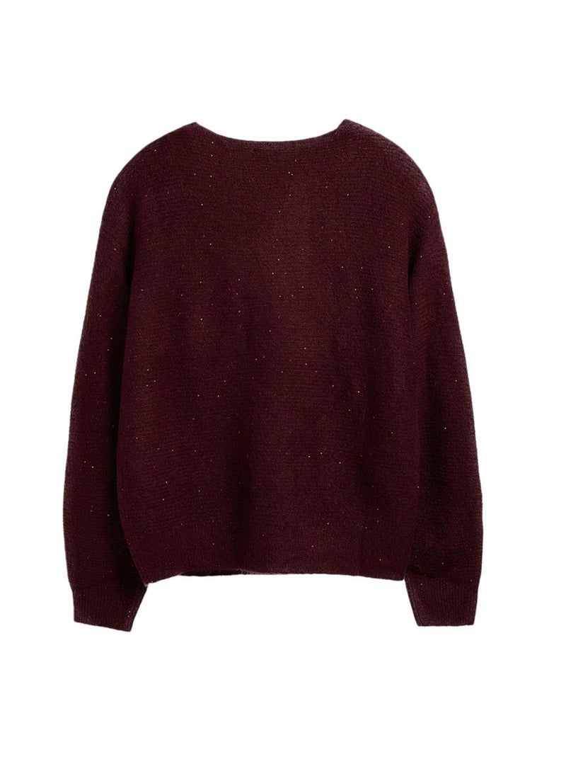 Sudadera Mujer Teddy Smith Burdeos - Kiabi