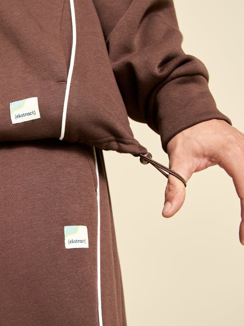 Sudadera multideporte con cuello de camionero con cremallera - (ekstract) - Kiabi
