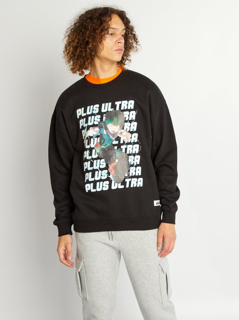 Sudadera 'My Hero Academia' NEGRO - Kiabi