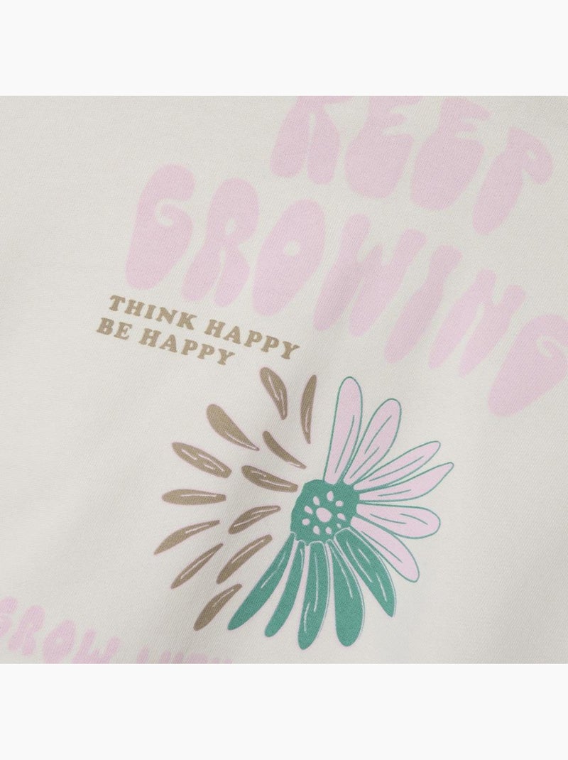 Sudadera Name It para niña, Blanco - Kiabi