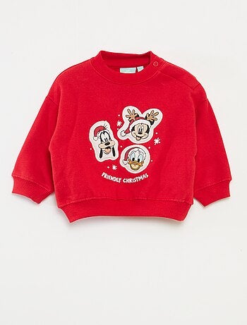 Sudadera navideña estampada 'Disney' 'Winnie' de algodón