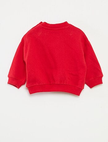 Sudadera navideña estampada 'Disney' 'Winnie' de algodón