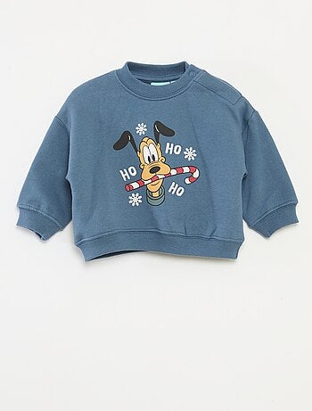 Sudadera navideña estampada 'Disney' 'Winnie' de algodón