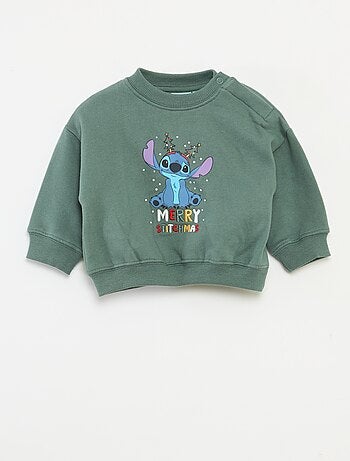 Sudadera navideña estampada 'Disney' 'Winnie' de algodón