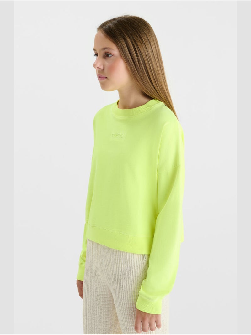 Sudadera NILAGI Amarillo - Kiabi