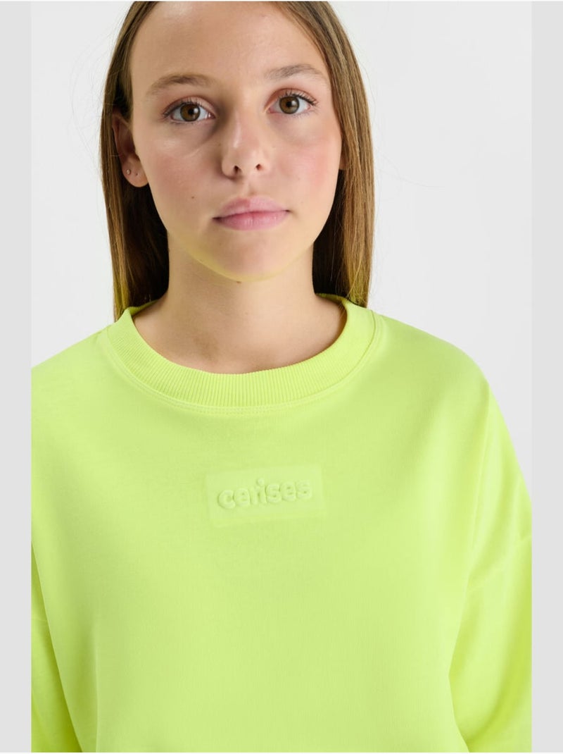 Sudadera NILAGI Amarillo - Kiabi