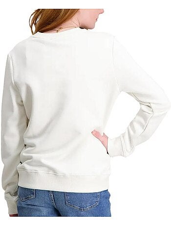 Sudadera Niña Calvin Klein Jeans con Monograma