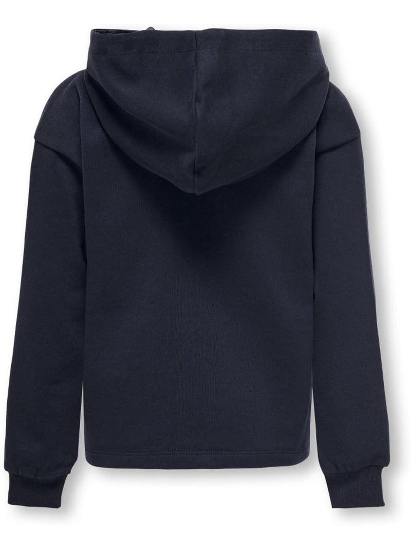 Sudadera Niña con Capucha de ONLY Kids Azul marino - Kiabi
