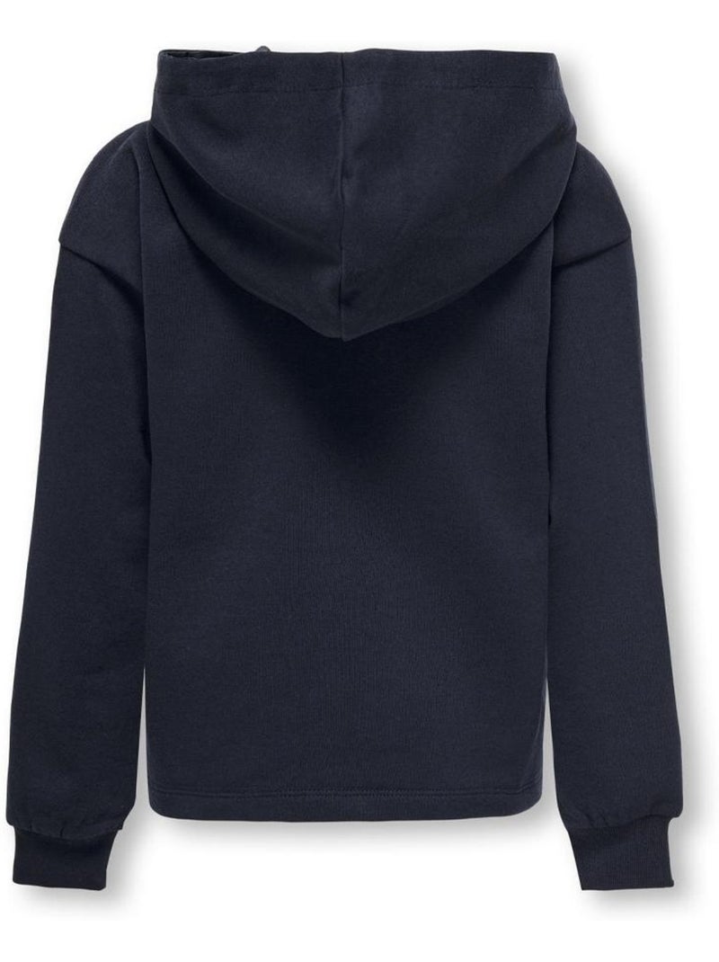 Sudadera Niña con Capucha de ONLY Kids Azul marino - Kiabi