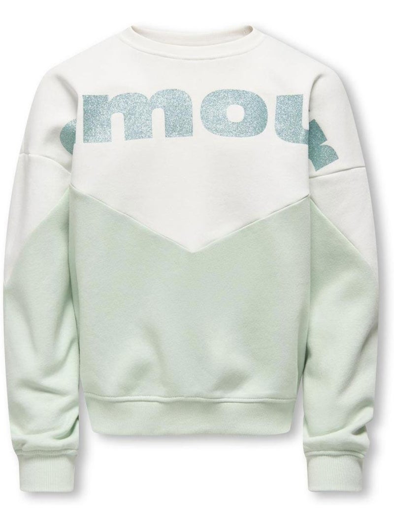 Sudadera Niña Kids ONLY Blanco - Kiabi