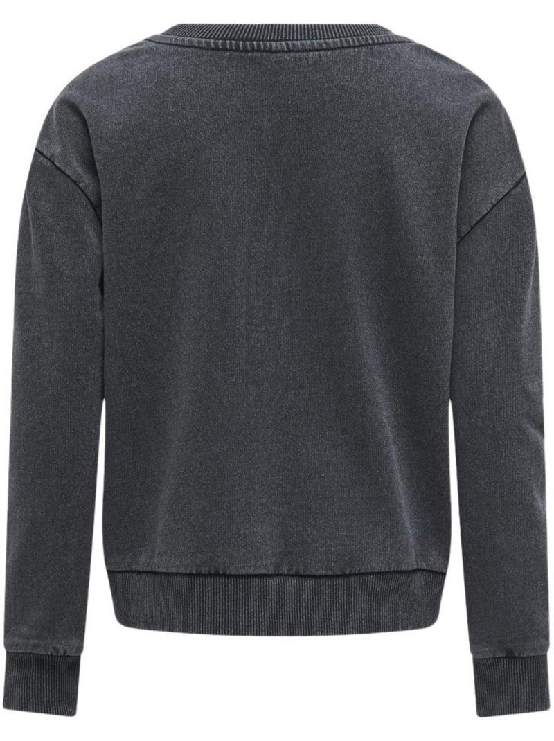 Sudadera Niña Kids ONLY Gris plateado - Kiabi