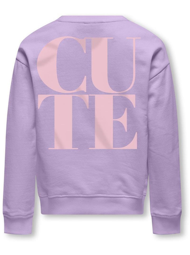 Sudadera Niña Kids Only Violeta - Kiabi