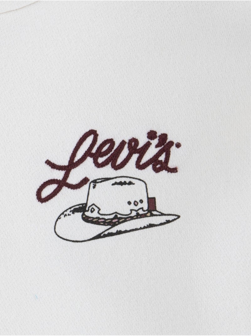 Sudadera niña Levi's Kids sin cierre / tipo slip-on Blanco roto - Kiabi