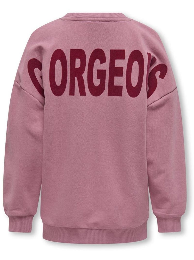 Sudadera Niña ONLY Rosa - Kiabi