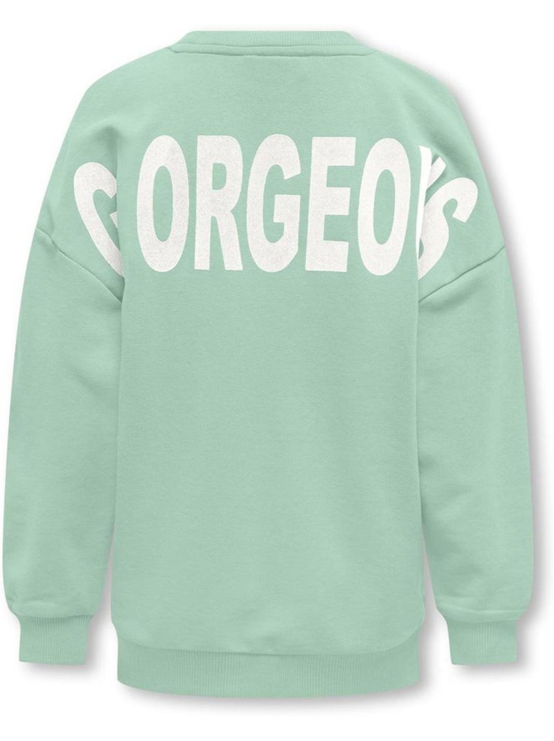 Sudadera Niña ONLY Verde - Kiabi