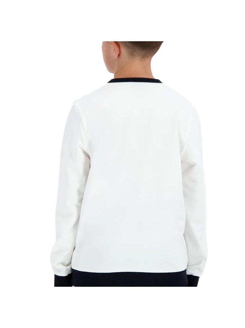 Sudadera Niño Le Coq Sportif Blanco - Kiabi