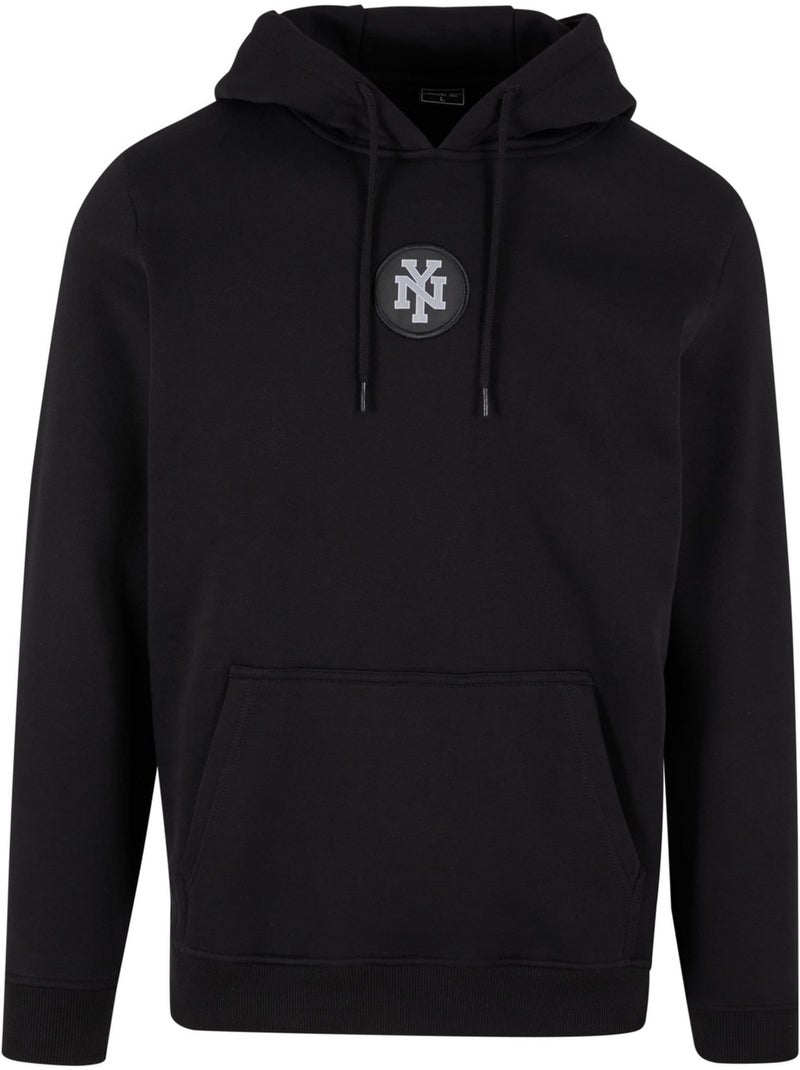 Sudadera ny diseño parche para hombre - mister tee Negro - Kiabi