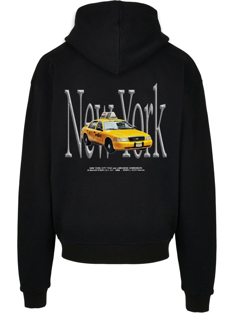 Sudadera ny diseño taxi para hombre - mister tee Negro - Kiabi