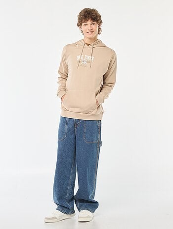 Sudadera 'One Piece' con capucha estampado en ambos lados