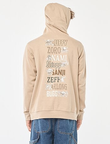 Sudadera 'One Piece' con capucha estampado en ambos lados