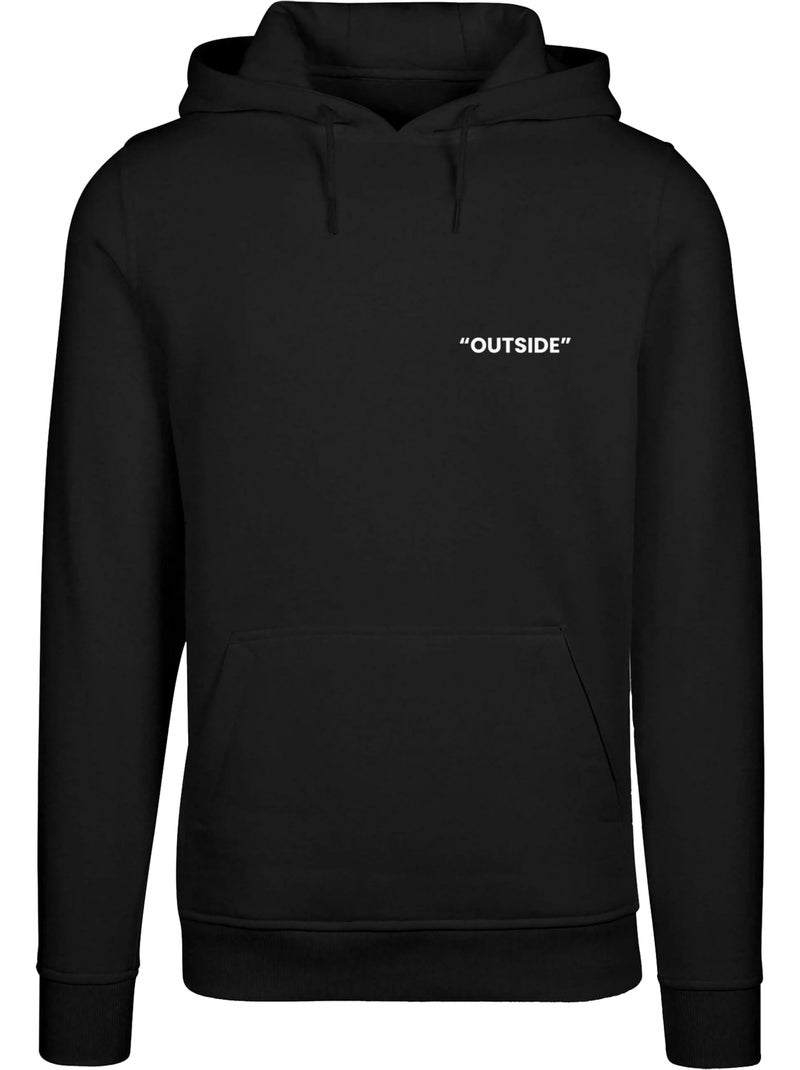 Sudadera out$ide para hombre - mister tee Negro - Kiabi