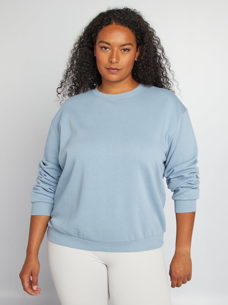 Sudadera oversize AZUL - Kiabi