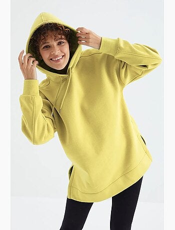 Sudadera oversize con bolsillo tommy