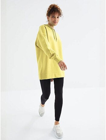 Sudadera oversize con bolsillo tommy
