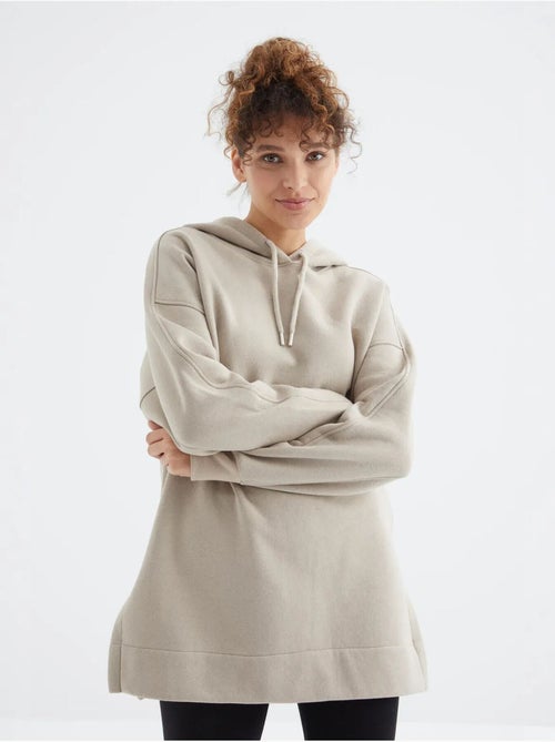 Sudadera oversize con bolsillo tommy - Kiabi Sudadera oversize con bolsillo tommy - Kiabi
