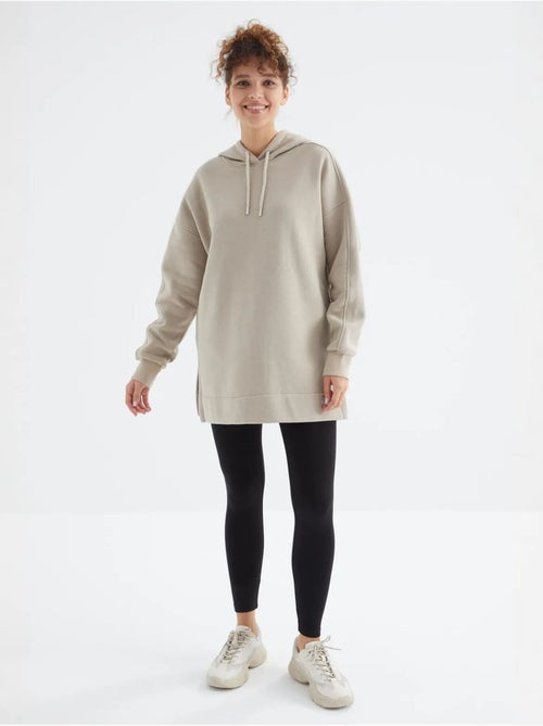 Sudadera oversize con bolsillo tommy - Kiabi Sudadera oversize con bolsillo tommy - Kiabi