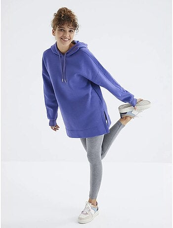Sudadera oversize con bolsillo tommy