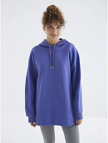 Sudadera oversize con bolsillo tommy