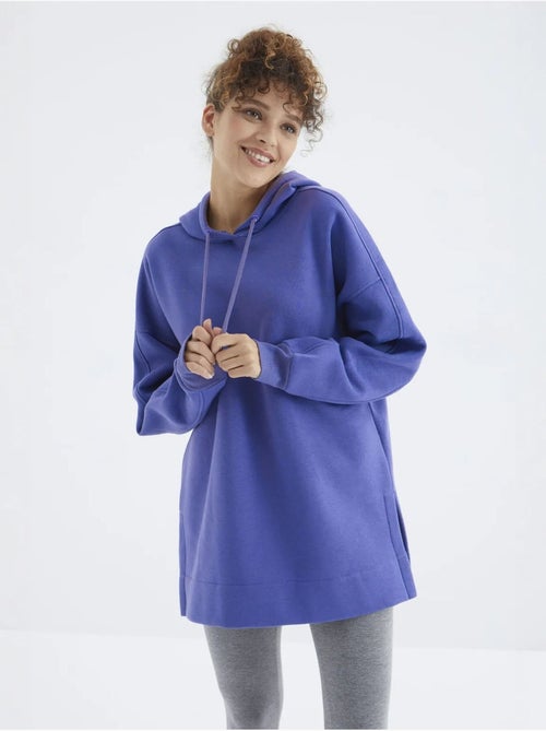 Sudadera oversize con bolsillo tommy - Kiabi