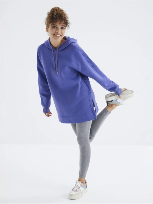 Sudadera oversize con bolsillo tommy - Kiabi