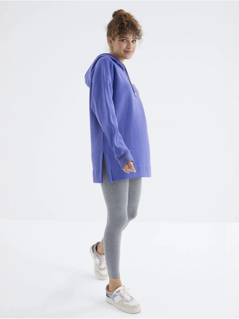 Sudadera oversize con bolsillo tommy Azul - Kiabi
