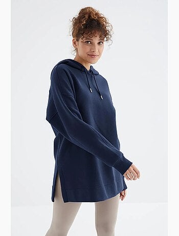 Sudadera oversize con bolsillo tommy